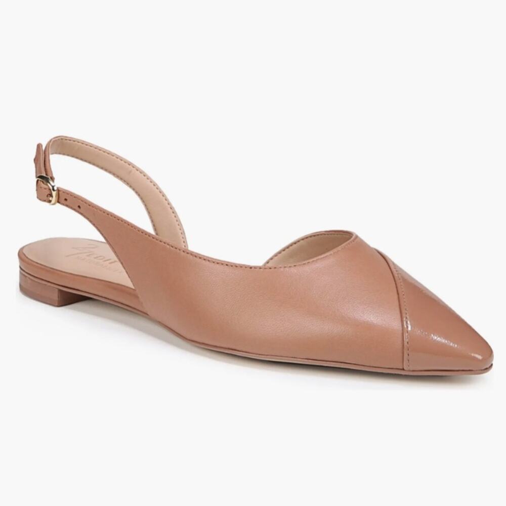 27 Edit Makenna Pointed Toe Slingback Flat Size 8.5